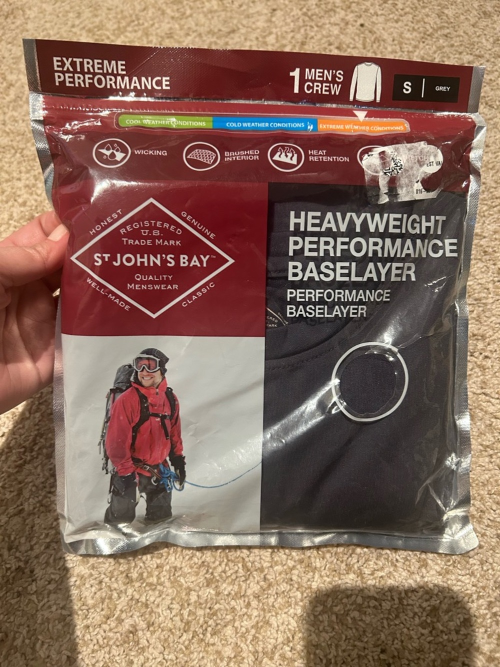 St John’s Bay Extreme Performance heavyweight Baselayer top